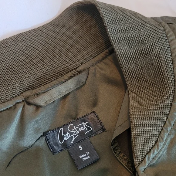 Satin bomber jacket - Picture 6 of 6